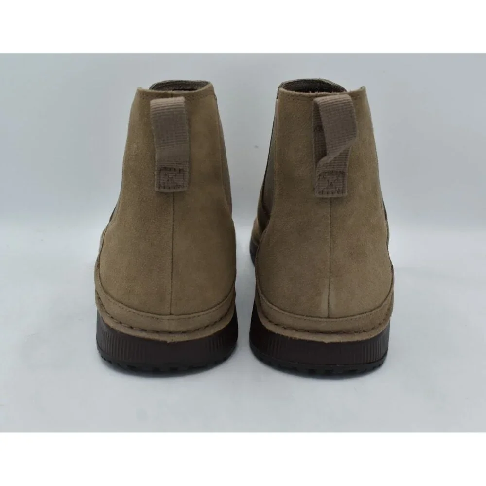 Chaco Mens Size 8 Poania Earth Brown Suede‎ Chelsea Boots Shoes